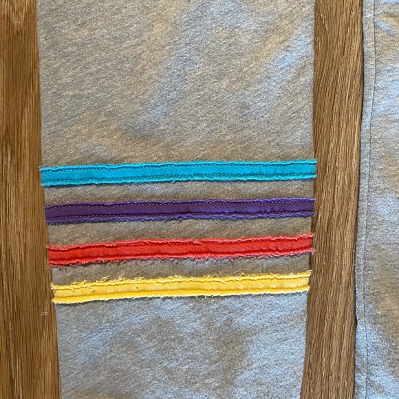 NEW LAUREN MOSHI TIKI RAINBOW STAR JOGGERS - Picture 5 of 10